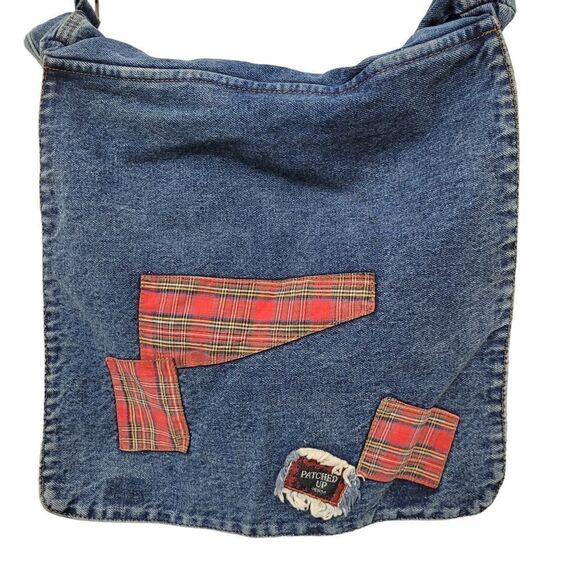 Vintage 90s Jean Crossbody Bag - Picture 4 of 6